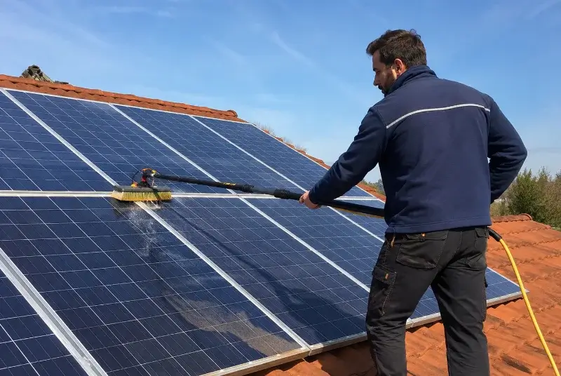 Nettoyage et entretien de panneaux solaires à Bourg-lès-Valence
